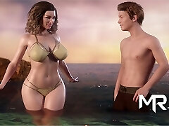TreasureOfNadia - Beach Cum On Mature Body E2 #79