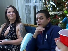 Three housewives sucking two rock-hard cocks in exclusive homemade swinger video