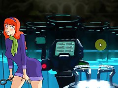 Szex játék, Scooby Doo lányok kibaszott el borított cum