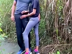 Very Risky Public Fuck With A Fantastic Lady At Jogging Park