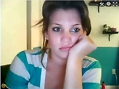 Teen cutie titty lampeggiante su webcam