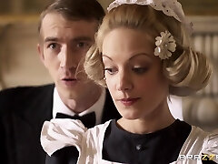 Angelic Maid In Uniform Riding A Huge Dick Doggy-style Angelic Maid In Uniform Riding A Huge Dick Doggy-style