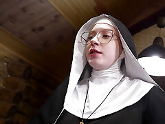 Vicious monastery Part Five.A holy father has to take care of all his nuns