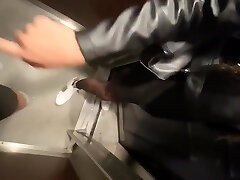 Sloppy Blow Footjob And Rimming After Public Flashing And Risky Elevator Dt