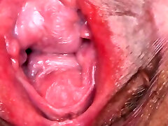 Sizzling czech teenie gapes her juicy vulva to the bizarre23dMT