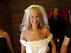 Gangbang with massive busty bride Part 1