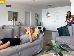 Busty Step-mother Spies On Her Horny Son - full at ebrazz.tv