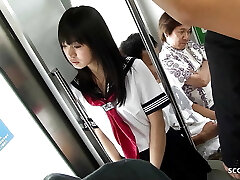 Public Gangbang in Bus - Asian Teen get Boinked by many old Guys Public Gangbang in Bus - Asian Teen get Boinked by many old Guys