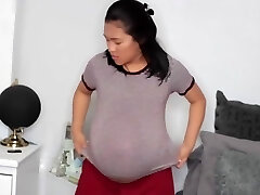 Pregnant huge asian Pregnant huge asian