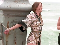 Ashley Lane is stomped by a crowd of slobbering strangers, te Ashley Lane is stomped by a crowd of slobbering strangers, te