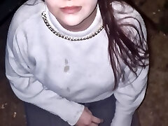 Teen gets completely urinated on the public street Teen gets completely urinated on the public street