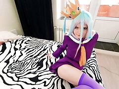 Little Shiro lost the game to her stepbrother Sora and gave herself to him, fulfilling his every whim Little Shiro lost the game to her stepbrother Sora and gave herself to him, fulfilling his every whim