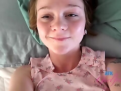 Sleepy teen is about to get nailed, because her boyfriend's dick got rock rigid Sleepy teen is about to get nailed, because her boyfriend's dick got rock rigid