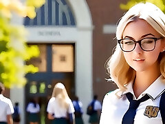 Dominant Teacher Approved Teen Jaw-dropping Blonde College Fee, but He Wants Something Back (zara - Part 1) - 3Dhentai