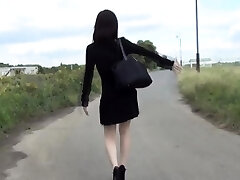 Heels asian ho closeup