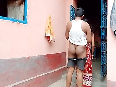 Village Bhabhi Alone In Home Outdoor Sex Flick