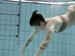 Chubby Hotty Underwater Naked