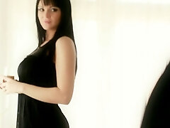 Dazzling Brunette Anastasia Brill Deep-throats Cock and Gets Her Ass Fucked