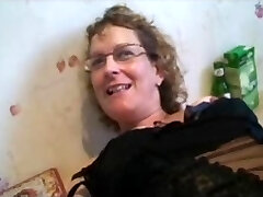 We fucked a mature in pantyhose