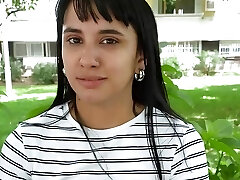 Spanish honey Sara Villanueva has a very sexy surprise for her favorite client