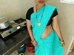 cute saree bhabhi gets crazy with her devar for rough and rock-hard anal invasion sex after ice massage on her back in Hindi