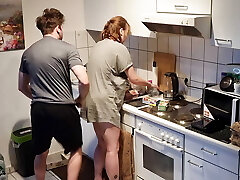Hardcore Fucking My Teenie Stepsister Before The Soiree Guests Arrive And They Almost Caught Us