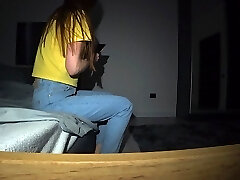 Real Cuckold. Unfaithful Wifey Is Having Fun With Her Lover While Her Spouse Is Not At Home. Anal Sex