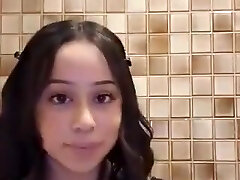 Girl Is Teasing At The Schools Toilet