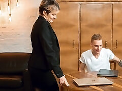 TUTOR4K. Brainy boy finds way to entice strict mature tutor in TUTOR4K. Brainy boy finds way to entice strict mature tutor in