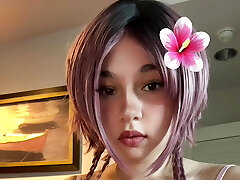 Wondrous cute bunny girl Aamira Faith Ardalan