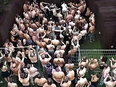 Perverse Family Involve a Subjugated Slim Maid Into Horny Dirty Orgy During The Dinner In the Mansion