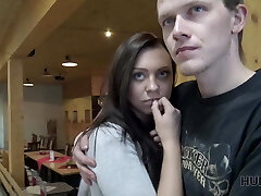 Guy penetrates attractive beauty while cuckold plays bowling Guy penetrates attractive beauty while cuckold plays bowling