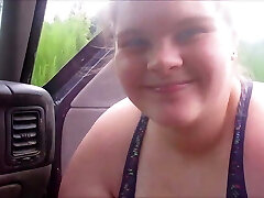 Wife Sucking Stranger In Public & Swallowing Cum Fountain