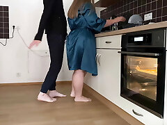 Super-naughty mommy-in-law and son-in-law masturbate together in the kitchen Super-naughty mommy-in-law and son-in-law masturbate together in the kitchen