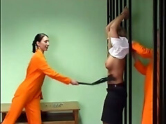 Stunning babes getting hard caning and flogging