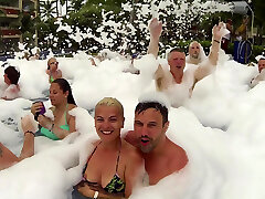 Just married couple likes in their honeymoon with a bunch of sex fun - 3 scenes in 1