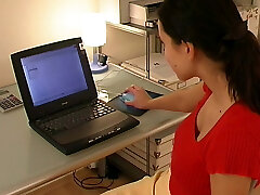 Pounding my stepsister when her spouse starts to join us - 90's retro Pounding my stepsister when her spouse starts to join us - 90's retro