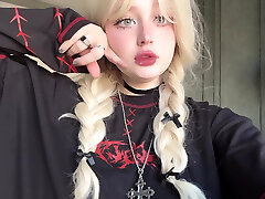 May i cum in my tights and then fill your mouth with real Dump? Hot teen Goth woman videocall you May i cum in my tights and then fill your mouth with real Dump? Hot teen Goth woman videocall you