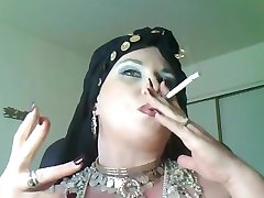 Deivės Bella Donna,bbw rūkymas čigonų Karalienė