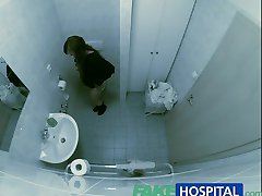 FakeHospital Both doctor and nurse give new patient thorough sexual checkover