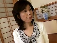 Breasty Japanese granny plumbed inexperienced
