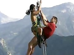 Lady Mai gets that hard cock in her facehole and fucks in extreme sport