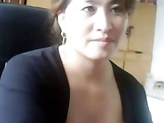 Japanese cougar plays and gets caught