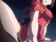 Horny manga porn babe toying her pussy and ass