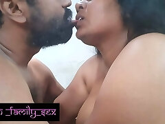 Indian Step Mom and step sonny lip lock