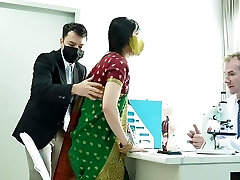 Indian Desi Girl Fucked by her Yam-sized Dick Physician ( Hindi Drama )