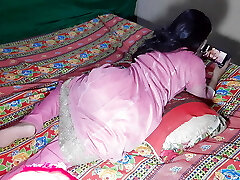 Indian Step Sister Watching Porno Video, Step Brother-in-law Fucks his Step Sister With clear Hindi Audio