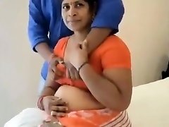 Indian mom fuck with teenager fellow in hotel room