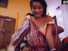 Cheating Newly Married wife with Her Guy Friend Hardcore Ravage in front of Her Husband ( Hindi Audio )