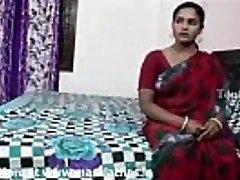 Big boobs indian aunty in crimson saree banged by neighbour fellow..and  record her